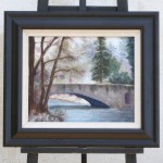 Yosemite, Bridge at upper Pines in Winter (framed)