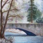 Yosemite, Bridge at upper Pines in Winter