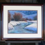 Winter in Owens Valley (framed)