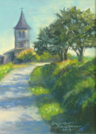 Church on the Hill, S. France