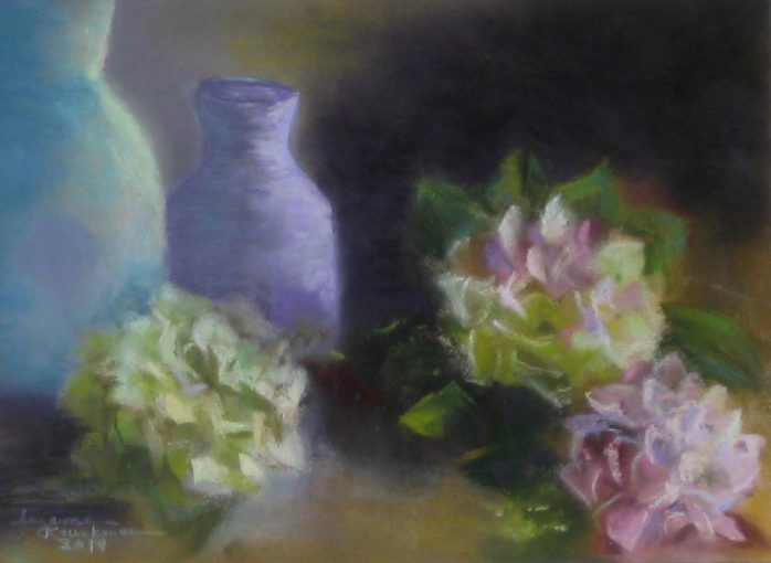 Still Life with Hydrangeas (large}